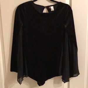 Halloween bat bodysuit